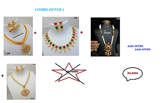 Combo offer fashion jewelary 1014