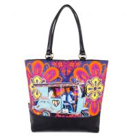 Designer Printed Tote Bag SKU-FDLTB0005 (Code: 193X)DESFCUH792