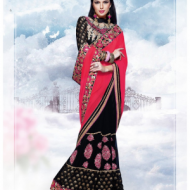 Black colour  fancy sareeBLA6U19W18