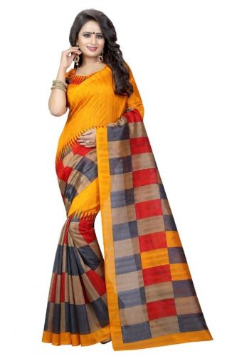 Glamorous Bhagalpuri Silk Saree SKU-SE00164925 (Code: 1KPD)GLAKVNIR61