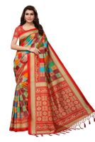 Kalamkari Silk Saree SKU-S182203 (2) (Code: 1KLR)KALNQZXH27KALNQZXH27