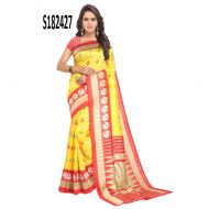 Kalamkari Mysore Silk Saree SKU-S182427 (2) (Code: 1KJT)KALH2AO112