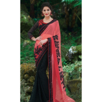 Black colour sareeBLA8BXX090