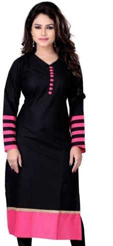 Womens crepe KurtiWOMHEK5746